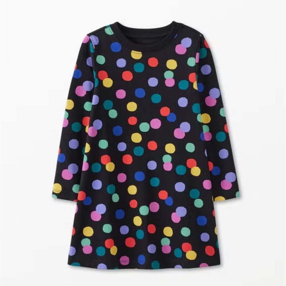 Hanna Andersson Multicolor Polka Dot Dress